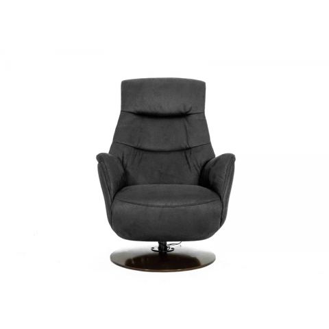 Кресло электрореклайнер FALTO Zero (2 мотора, zero, искусственный нубук, черный)