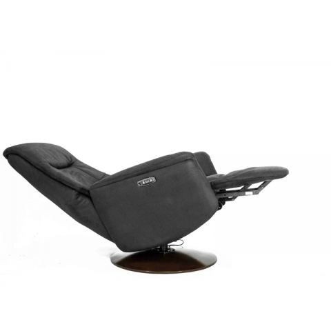 Кресло электрореклайнер FALTO Zero (2 мотора, zero, искусственный нубук, черный)