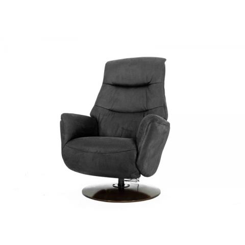 Кресло электрореклайнер FALTO Zero (2 мотора, zero, искусственный нубук, черный)