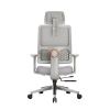 Эргономичное компьютерное кресло FoxGear NETZ модель E, серый
