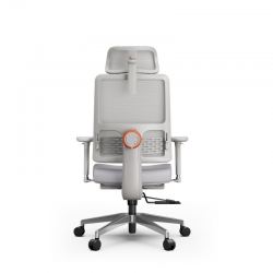 Эргономичное компьютерное кресло FoxGear NETZ модель M, серый