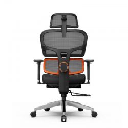 Эргономичное компьютерное кресло FoxGear NETZ модель X, черный