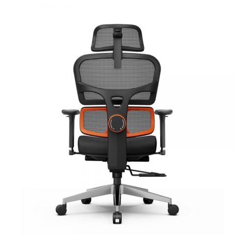 Эргономичное компьютерное кресло FoxGear NETZ модель X, черный