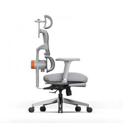 Эргономичное компьютерное кресло FoxGear NETZ модель X, серый