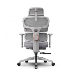 Эргономичное компьютерное кресло FoxGear NETZ модель X, серый