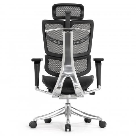 Кресло FALTO FLY 2 (динамичный подголовник, подлокотники 6D(360), сетка, черный)