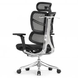 Кресло FALTO FLY 2 (динамичный подголовник, подлокотники 6D(360), сетка, черный)