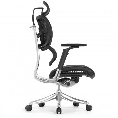 Кресло FALTO FLY 2 (динамичный подголовник, подлокотники 6D(360), сетка, черный)