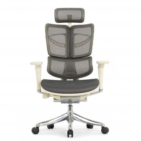 Кресло FALTO FLY 2 (динамичный подголовник, подлокотники 6D(360), сетка, светлый)