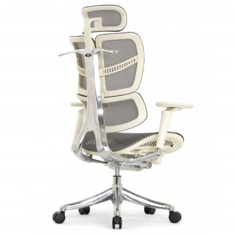 Кресло FALTO FLY 2 (динамичный подголовник, подлокотники 6D(360), сетка, светлый)