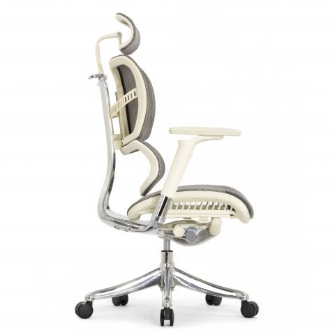 Кресло FALTO FLY 2 (динамичный подголовник, подлокотники 6D(360), сетка, светлый)