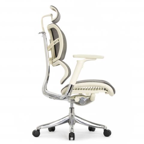 Кресло FALTO FLY 2 (динамичный подголовник, подлокотники 6D(360), сетка, светлый)