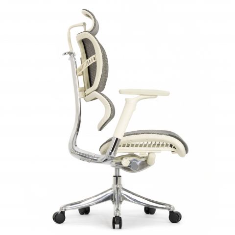 Кресло FALTO FLY 2 (динамичный подголовник, подлокотники 6D(360), сетка, светлый)
