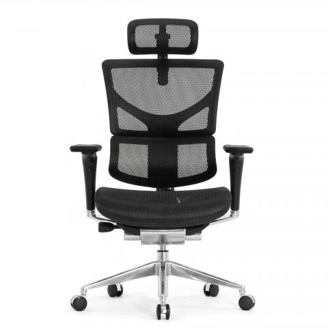 Кресло FALTO SAIL 2 (динамичный поясничный упор, подлокотникам 6D(360), сетка, черный)