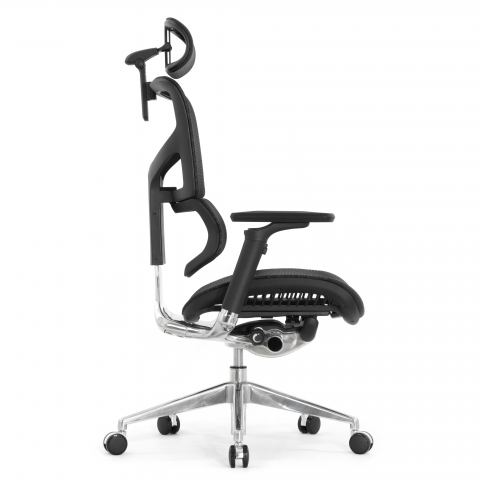 Кресло FALTO SAIL 2 (динамичный поясничный упор, подлокотникам 6D(360), сетка, черный)