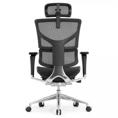 Кресло FALTO SAIL 2 (динамичный поясничный упор, подлокотникам 6D(360), сетка, черный)