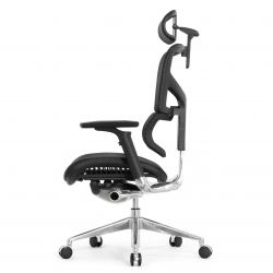 Кресло FALTO SAIL 2 (динамичный поясничный упор, подлокотникам 6D(360), сетка, черный)