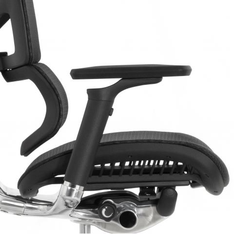 Кресло FALTO SAIL 2 (динамичный поясничный упор, подлокотникам 6D(360), сетка, черный)