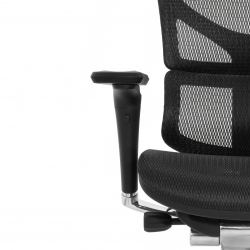 Кресло FALTO SAIL 2 (динамичный поясничный упор, подлокотникам 6D(360), сетка, черный)
