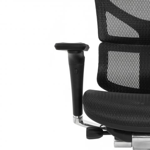 Кресло FALTO SAIL 2 (динамичный поясничный упор, подлокотникам 6D(360), сетка, черный)