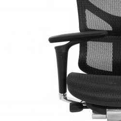 Кресло FALTO SAIL 2 (динамичный поясничный упор, подлокотникам 6D(360), сетка, черный)