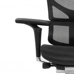 Кресло FALTO SAIL 2 (динамичный поясничный упор, подлокотникам 6D(360), сетка, черный)