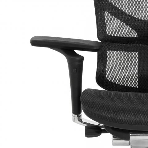 Кресло FALTO SAIL 2 (динамичный поясничный упор, подлокотникам 6D(360), сетка, черный)