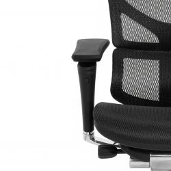 Кресло FALTO SAIL 2 (динамичный поясничный упор, подлокотникам 6D(360), сетка, черный)