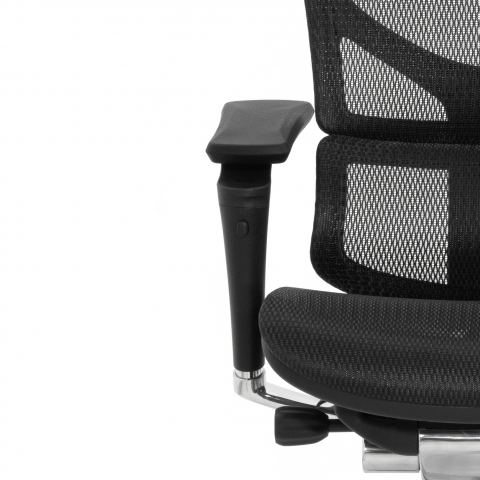 Кресло FALTO SAIL 2 (динамичный поясничный упор, подлокотникам 6D(360), сетка, черный)