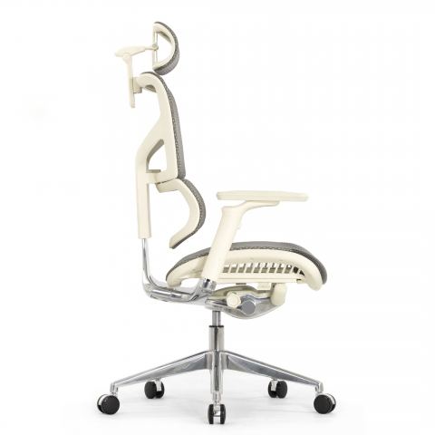 Кресло Expert 2 Sail HSAM 01-G (подлокотник 6D(360), подголовник 5D, сетка серая / каркас серый)