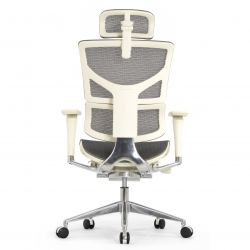 Кресло Expert 2 Sail HSAM 01-G (подлокотник 6D(360), подголовник 5D, сетка серая / каркас серый)