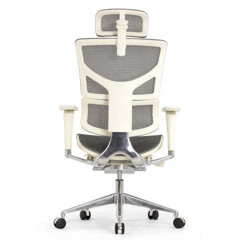 Кресло Expert 2 Sail HSAM 01-G (подлокотник 6D(360), подголовник 5D, сетка серая / каркас серый)