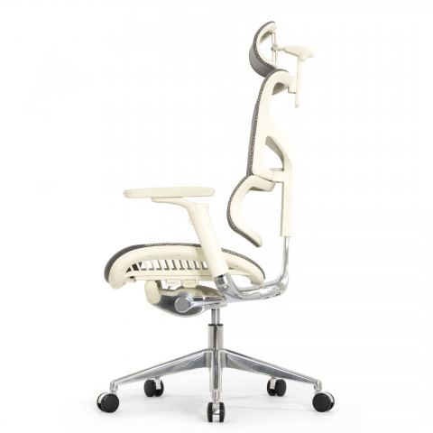 Кресло Expert 2 Sail HSAM 01-G (подлокотник 6D(360), подголовник 5D, сетка серая / каркас серый)