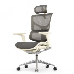 Кресло Expert 2 Sail HSAM 01-G (подлокотник 6D(360), подголовник 5D, сетка серая / каркас серый)