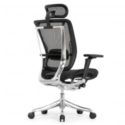 Кресло FALTO SPRING 2 (поясничный валик, подлокотники 6D(360), сетка, черный)