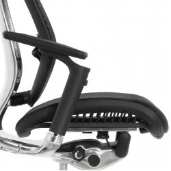 Кресло FALTO SPRING 2 (поясничный валик, подлокотники 6D(360), сетка, черный)