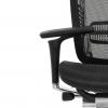 Кресло FALTO SPRING 2 (поясничный валик, подлокотники 6D(360), сетка, черный)