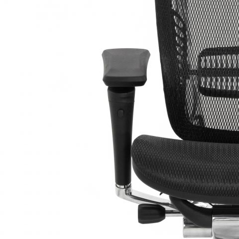 Кресло FALTO SPRING 2 (поясничный валик, подлокотники 6D(360), сетка, черный)