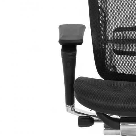 Кресло FALTO SPRING 2 (поясничный валик, подлокотники 6D(360), сетка, черный)