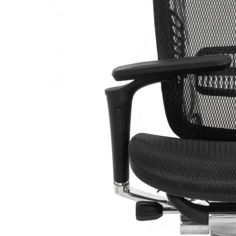 Кресло FALTO SPRING 2 (поясничный валик, подлокотники 6D(360), сетка, черный)