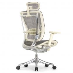 Кресло FALTO SPRING 2 (поясничный валик, подлокотники 6D(360),сетка, светлый)