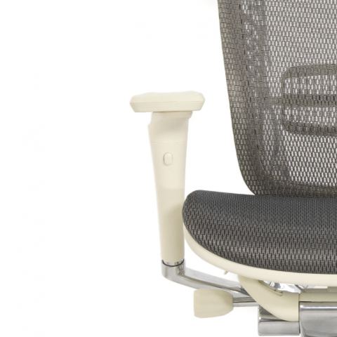 Кресло FALTO SPRING 2 (поясничный валик, подлокотники 6D(360),сетка, светлый)