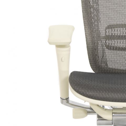 Кресло FALTO SPRING 2 (поясничный валик, подлокотники 6D(360),сетка, светлый)