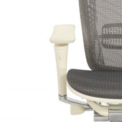 Кресло FALTO SPRING 2 (поясничный валик, подлокотники 6D(360),сетка, светлый)