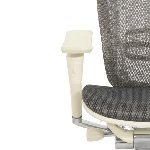 Кресло FALTO SPRING 2 (поясничный валик, подлокотники 6D(360),сетка, светлый)