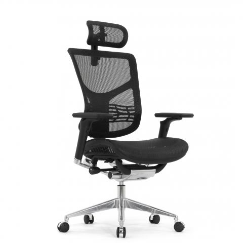 Кресло FALTO STAR 2 (подлокотники 6D(360), сетка, черный)