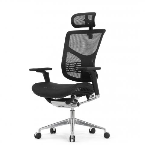 Кресло FALTO STAR 2 (подлокотники 6D(360), сетка, черный)