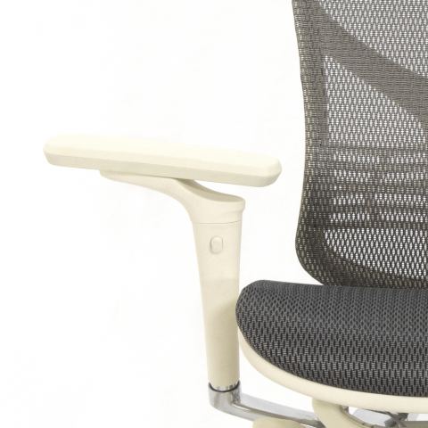 Кресло Expert 2 Star HSTM 01-G (подлокотник 6D(360), подголовник 5D, сетка серая / каркас светлый)