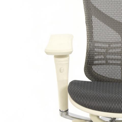 Кресло Expert 2 Star HSTM 01-G (подлокотник 6D(360), подголовник 5D, сетка серая / каркас светлый)