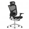 Кресло FALTO STAR ERGO 2 (3D поясничный упор, подлокотик 6D(360), сетка, черный)